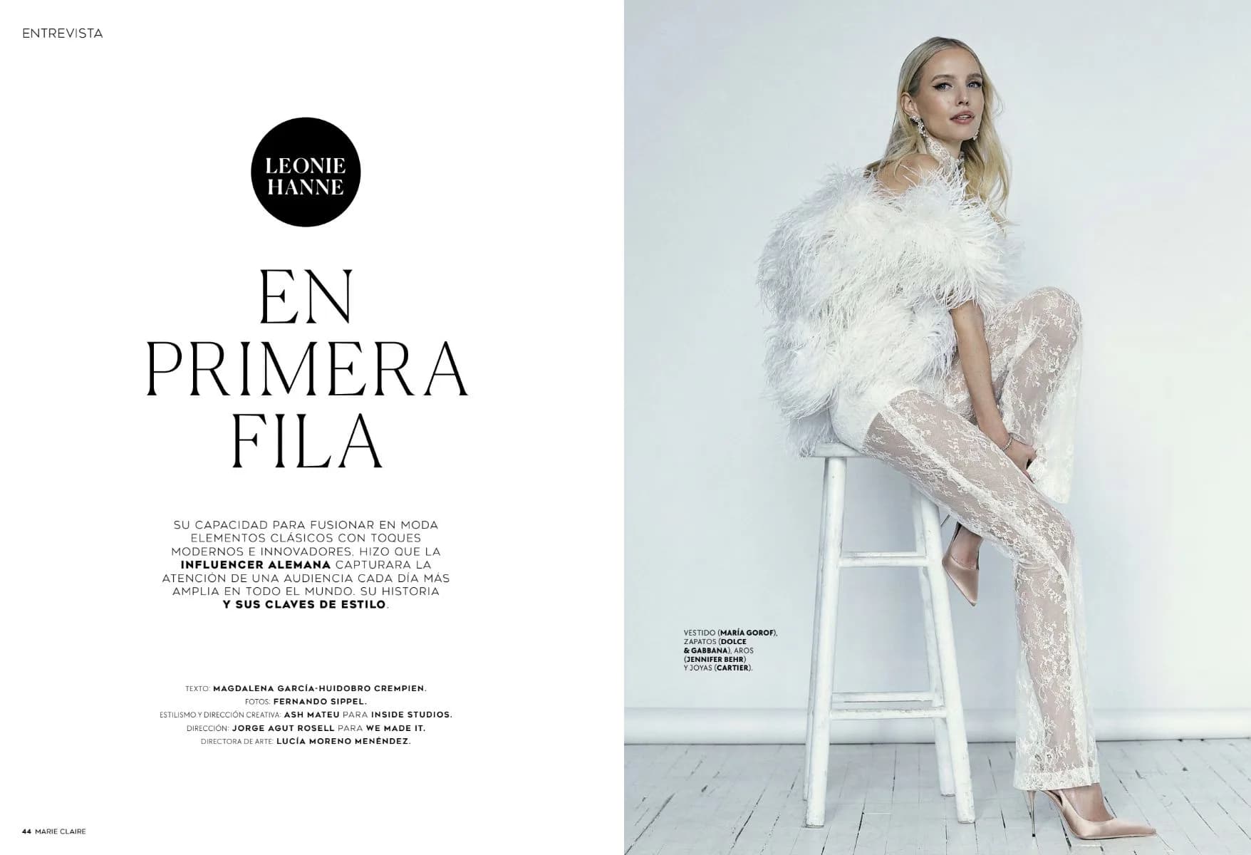 Leonie Hanne × Dolce & Gabbana - 1